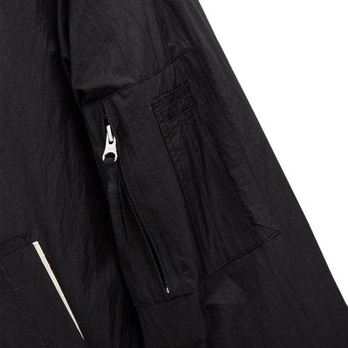 POP Trading Company Flight Jacket Black POPAW23_05-020 Degli Uberti